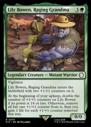 Lily Bowen, Raging Grandma - Foil<br /><span class="collector-number">Collector No. 79</span>