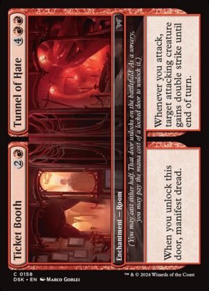 Ticket Booth // Tunnel of Hate<br /><span class="collector-number">Collector No. 158</span>