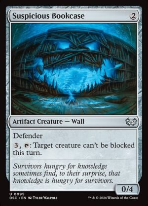 Suspicious Bookcase<br /><span class="collector-number">Collector No. 95</span>