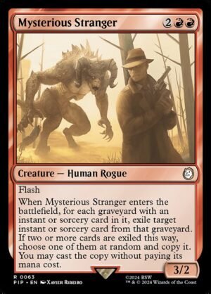 Mysterious Stranger - Foil<br /><span class="collector-number">Collector No. 63</span>