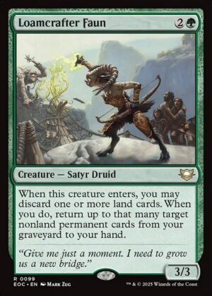 Loamcrafter Faun<br /><span class="collector-number">Collector No. 99</span>