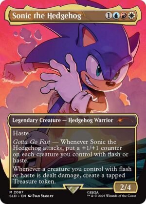 Sonic the Hedgehog - Foil<br /><span class="collector-number">Collector No. 2087</span>