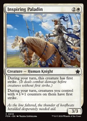 Inspiring Paladin<br /><span class="collector-number">Collector No. 18</span>
