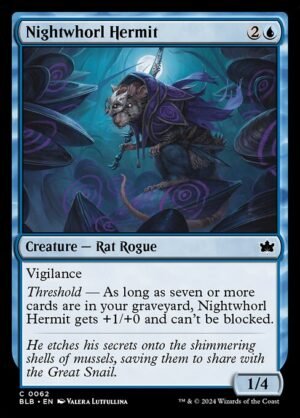 Nightwhorl Hermit<br /><span class="collector-number">Collector No. 62</span>