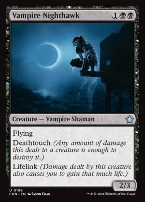 Vampire Nighthawk<br /><span class="collector-number">Collector No. 186</span>