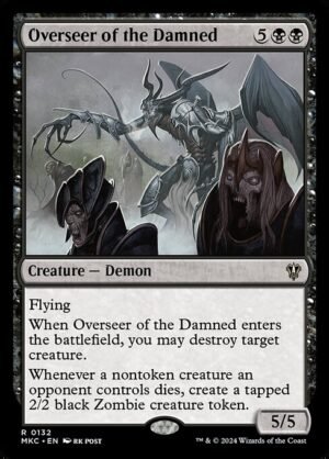 Overseer of the Damned<br /><span class="collector-number">Collector No. 132</span>