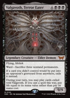 Valgavoth, Terror Eater<br /><span class="collector-number">Collector No. 120p</span>