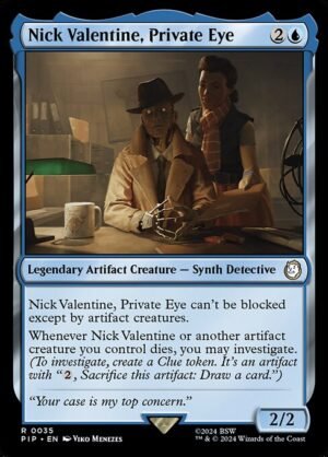 Nick Valentine, Private Eye<br /><span class="collector-number">Collector No. 35</span>