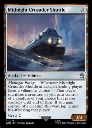 Midnight Crusader Shuttle<br /><span class="collector-number">Collector No. 179</span>