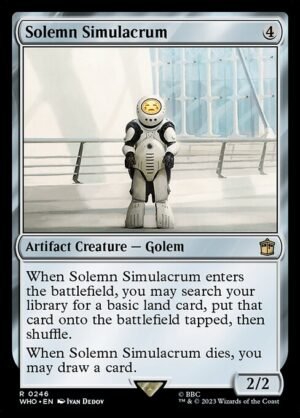 Solemn Simulacrum<br /><span class="collector-number">Collector No. 246</span>