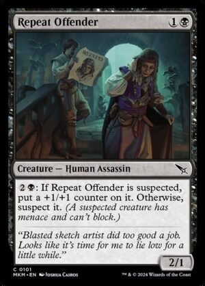 Repeat Offender<br /><span class="collector-number">Collector No. 101</span>