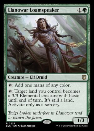 Llanowar Loamspeaker<br /><span class="collector-number">Collector No. 228</span>
