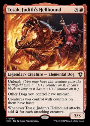 Tesak, Judith's Hellhound<br /><span class="collector-number">Collector No. 36</span>