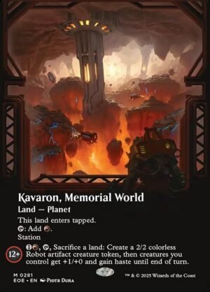 Kavaron, Memorial World (Borderless)<br /><span class="collector-number">Collector No. 281</span>