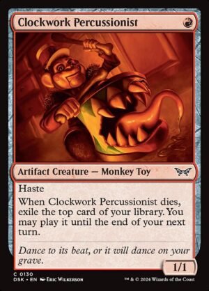 Clockwork Percussionist<br /><span class="collector-number">Collector No. 130</span>