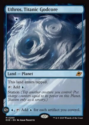 Uthros, Titanic Godcore<br /><span class="collector-number">Collector No. 260</span>