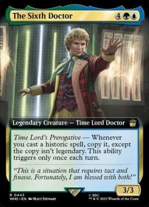 The Sixth Doctor<br /><span class="collector-number">Collector No. 443</span>