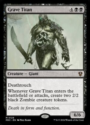 Grave Titan<br /><span class="collector-number">Collector No. 129</span>