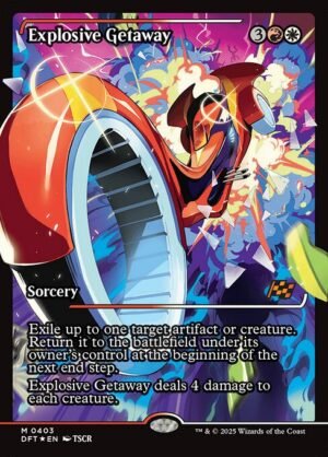 Explosive Getaway - Foil<br /><span class="collector-number">Collector No. 403</span>