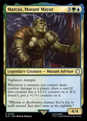 Marcus, Mutant Mayor<br /><span class="collector-number">Collector No. 109</span>