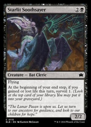 Starlit Soothsayer<br /><span class="collector-number">Collector No. 115</span>