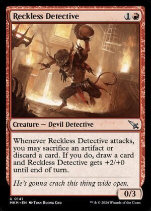 Reckless Detective<br /><span class="collector-number">Collector No. 141</span>