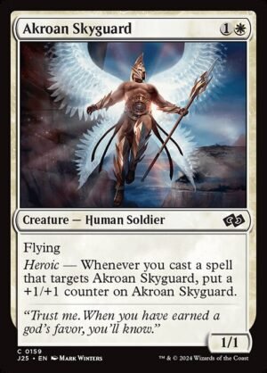 Akroan Skyguard<br /><span class="collector-number">Collector No. 159</span>