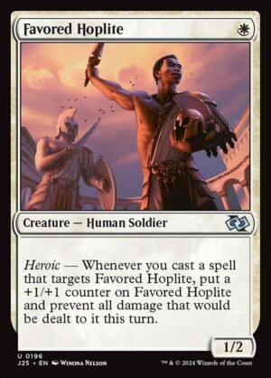 Favored Hoplite<br /><span class="collector-number">Collector No. 196</span>