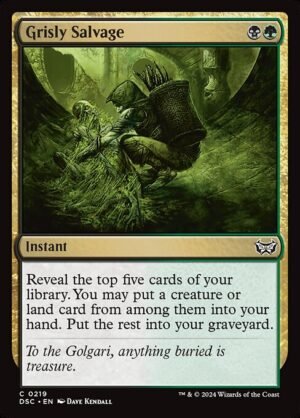 Grisly Salvage<br /><span class="collector-number">Collector No. 219</span>