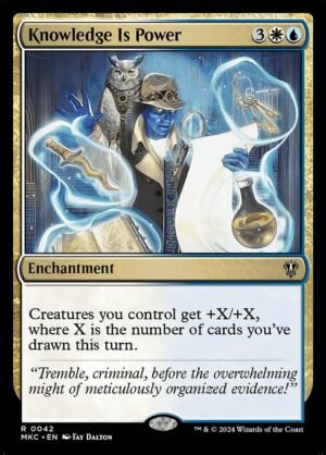 Knowledge Is Power<br /><span class="collector-number">Collector No. 42</span>