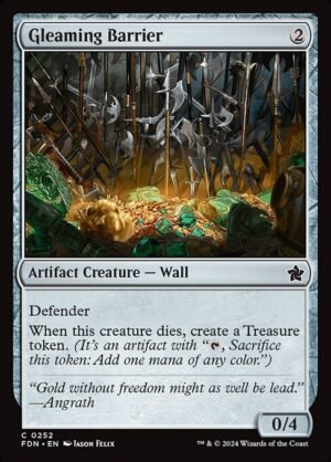 Gleaming Barrier<br /><span class="collector-number">Collector No. 252</span>