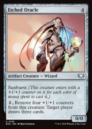 Etched Oracle<br /><span class="collector-number">Collector No. 136</span>