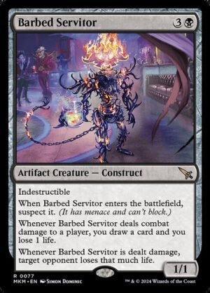 Barbed Servitor - Foil<br /><span class="collector-number">Collector No. 77</span>