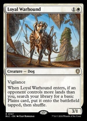 Loyal Warhound<br /><span class="collector-number">Collector No. 107</span>