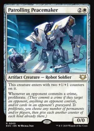 Patrolling Peacemaker<br /><span class="collector-number">Collector No. 5</span>
