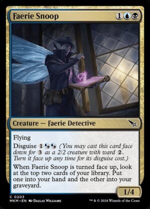 Faerie Snoop<br /><span class="collector-number">Collector No. 203</span>