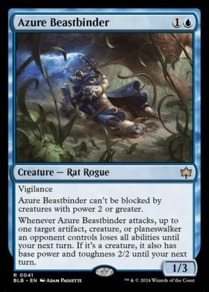 Azure Beastbinder - Foil<br /><span class="collector-number">Collector No. 41</span>