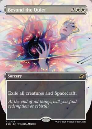 Beyond the Quiet (Borderless) - Foil<br /><span class="collector-number">Collector No. 303</span>