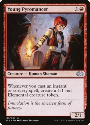 Young Pyromancer<br /><span class="collector-number">Collector No. 131</span>