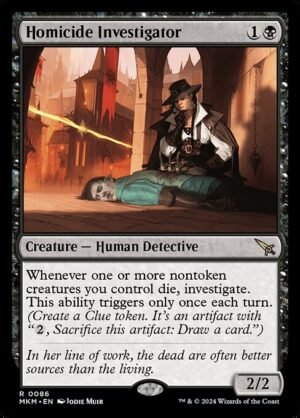 Homicide Investigator - Foil<br /><span class="collector-number">Collector No. 86</span>