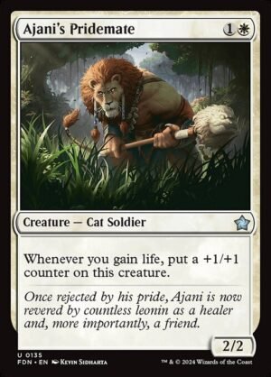 Ajani's Pridemate<br /><span class="collector-number">Collector No. 135</span>