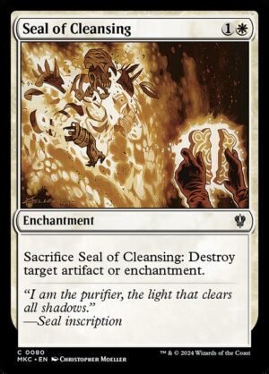 Seal of Cleansing<br /><span class="collector-number">Collector No. 80</span>
