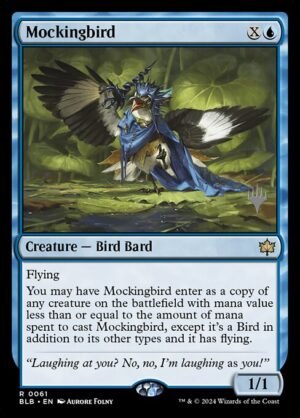 Mockingbird - Foil<br /><span class="collector-number">Collector No. 61p</span>