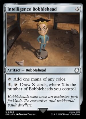 Intelligence Bobblehead - Foil<br /><span class="collector-number">Collector No. 662</span>