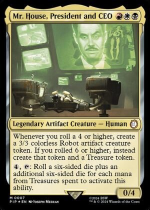 Mr. House, President and CEO - Foil<br /><span class="collector-number">Collector No. 7</span>