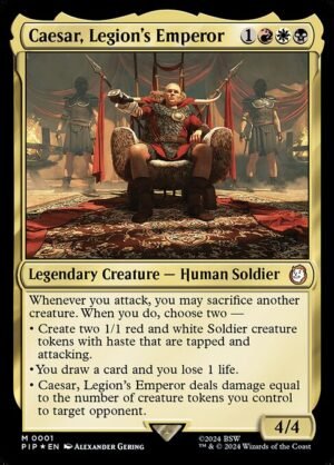 Caesar, Legion's Emperor - Foil<br /><span class="collector-number">Collector No. 1</span>