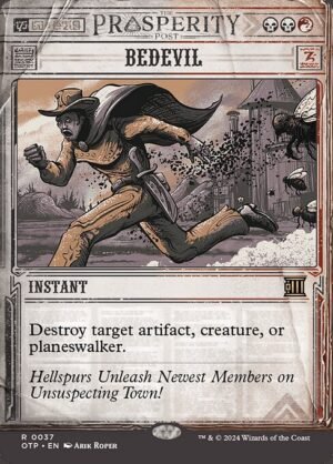 Bedevil<br /><span class="collector-number">Collector No. 37</span>