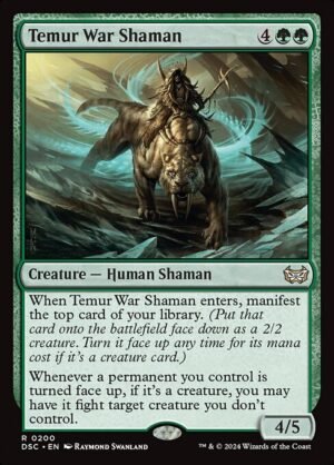 Temur War Shaman<br /><span class="collector-number">Collector No. 200</span>