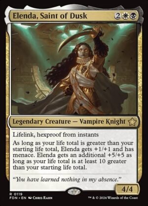 Elenda, Saint of Dusk - Foil<br /><span class="collector-number">Collector No. 119</span>