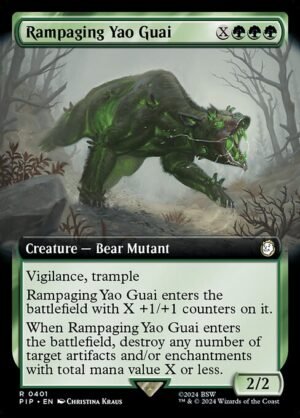 Rampaging Yao Guai<br /><span class="collector-number">Collector No. 401</span>